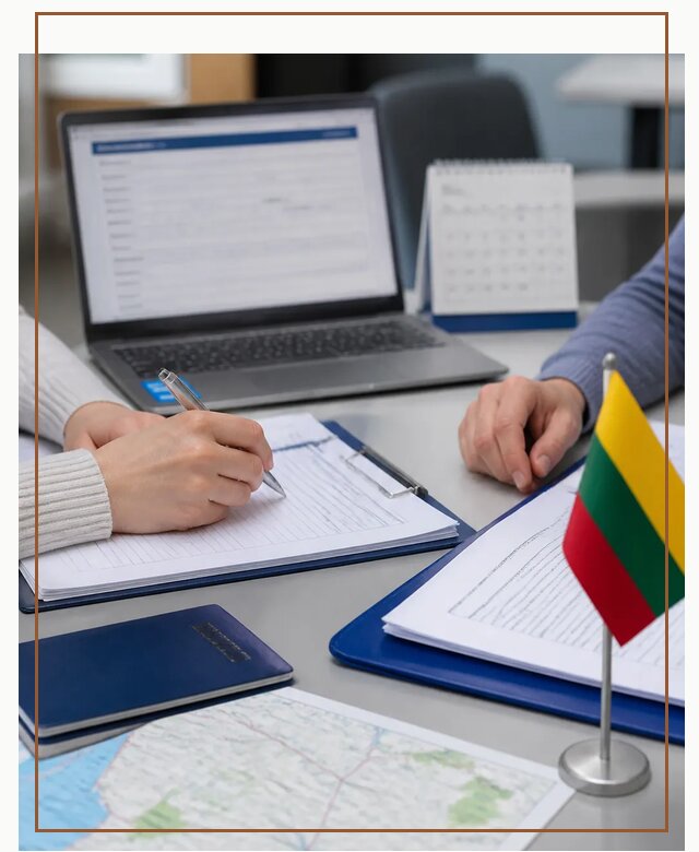 Профессиональное оформление визы в Литву для поездки в Киселёвске