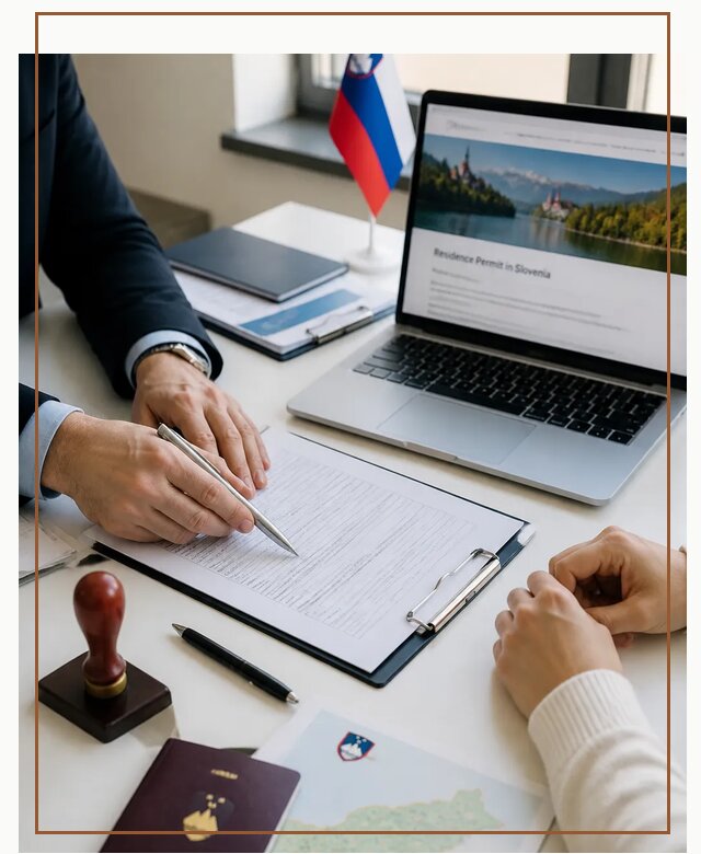 Оформление вида на жительство в Словении под ключ в Киселёвске