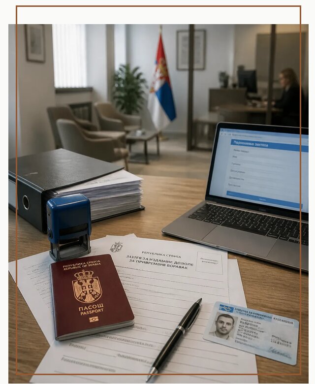 Оформление ПМЖ в Сербии для переезда в Киселёвске под ключ