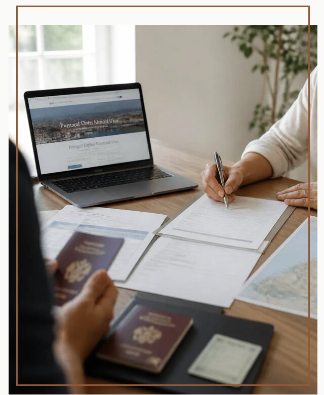 Оформление Digital Nomad и ВНЖ Португалии в Киселёвске